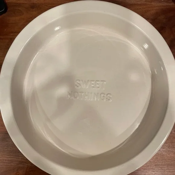 Kate Spade "Sweet Nothings" Pie Dish New York Lenox - Picture 1 of 2